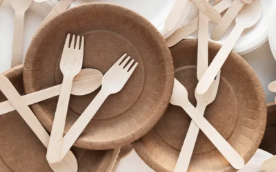 Beneficios de usar materiales desechables biodegradables
